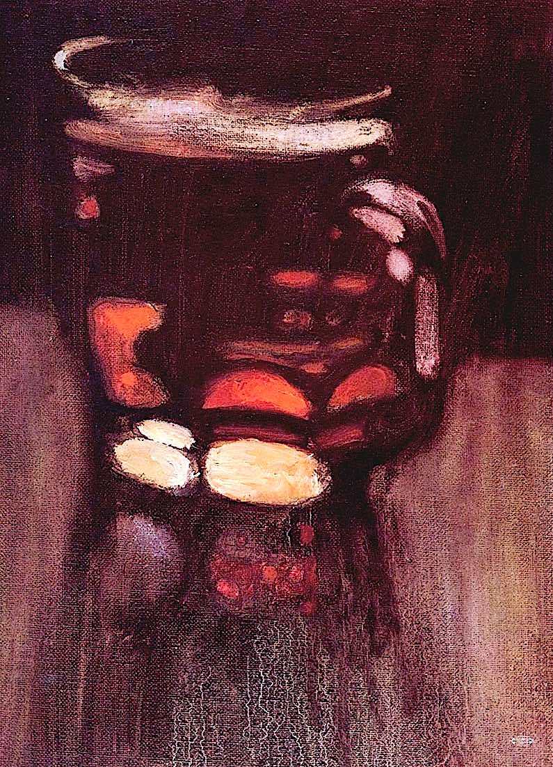 Bernie Fuchs a Bernie Fuchs illustration of a mug of beer