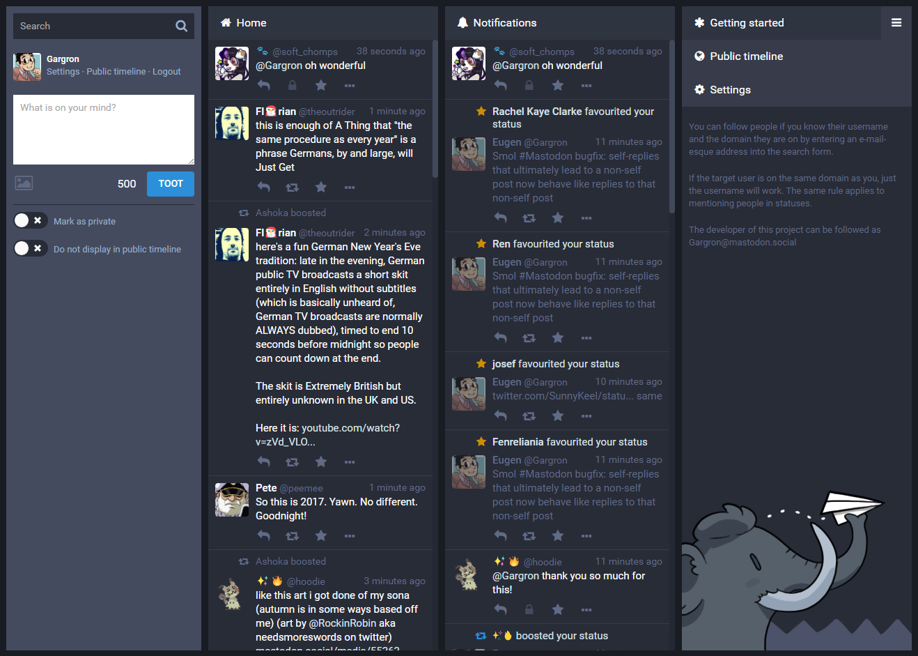 Mastodon (RED SOCIAL LIBRE) Mass