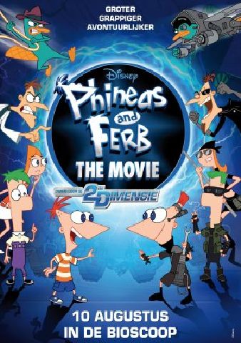 Ver Phineas y Ferb: A través de la segunda dimensión (2011) Online