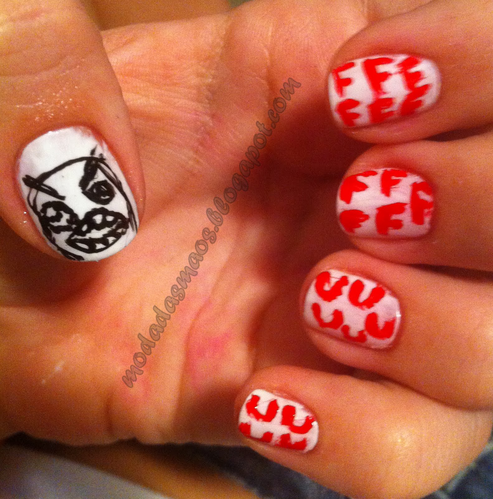 Otome Nail Art Nail Art Memes FFFFUUUUUU