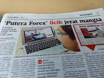 Putera forex licik jerat mangsa