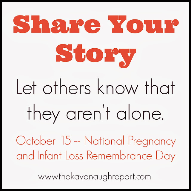 Pregnancy Loss Remembrance Day -- Sharing your Story