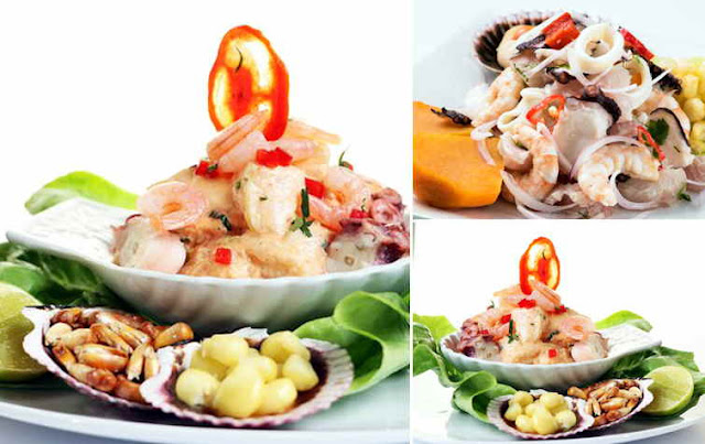 receta del cebiche mixto peruano