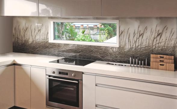 Tổng hợp những mẫu vách bếp kính cường lực in tranh 3D đẹp hết ý Tổng hợp những mẫu vách bếp kính cường lực in tranh 3D đẹp hết ý