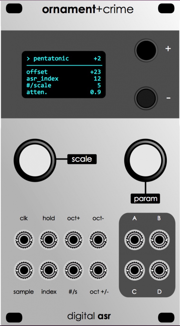 MATRIXSYNTH an "app" for the Ornament & Crime DIY eurorack synthesiser modulo
