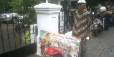 Kisah Sutanto Pelukis Tua yang Ingin Bertemu Jokowi