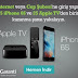 25 adet iPhone 6S ve 25 adet Apple TV Hediye
