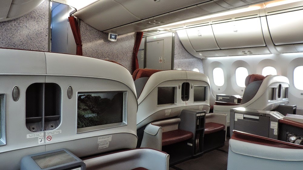 Review LAN Business Class Boeing 7878 FrankfurtMadrid