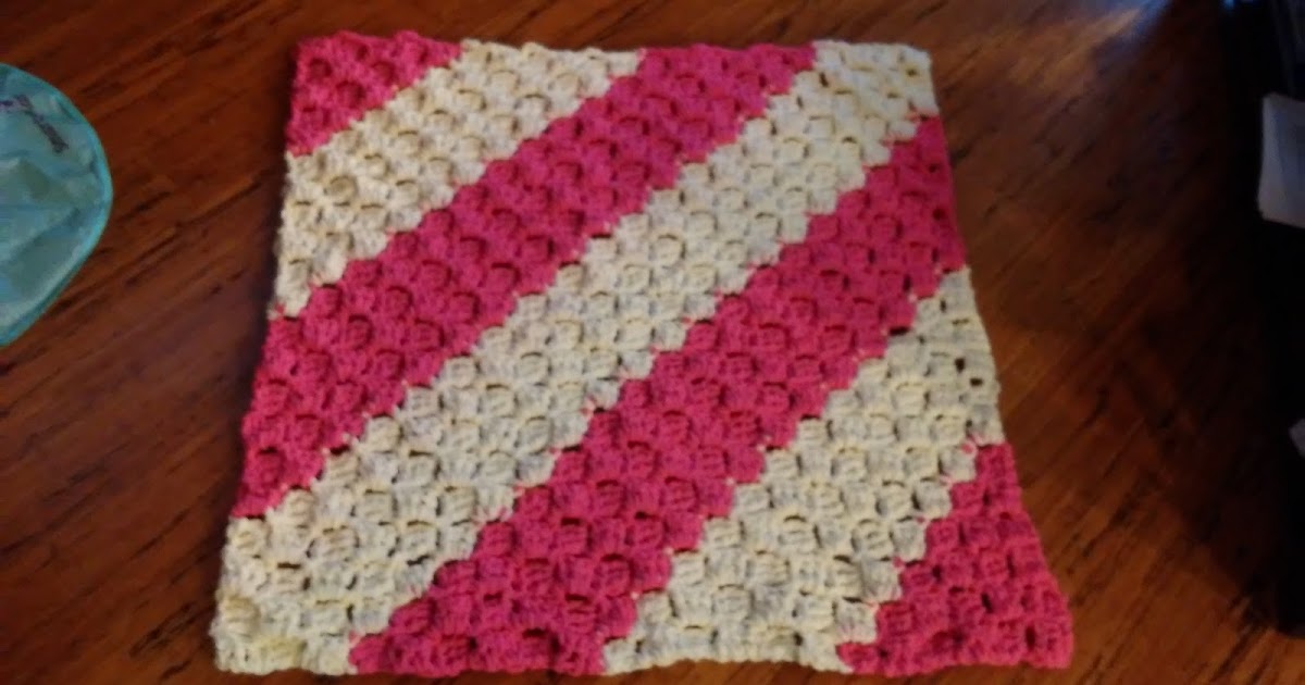 Pennywise Knitting C2C Baby Blanket