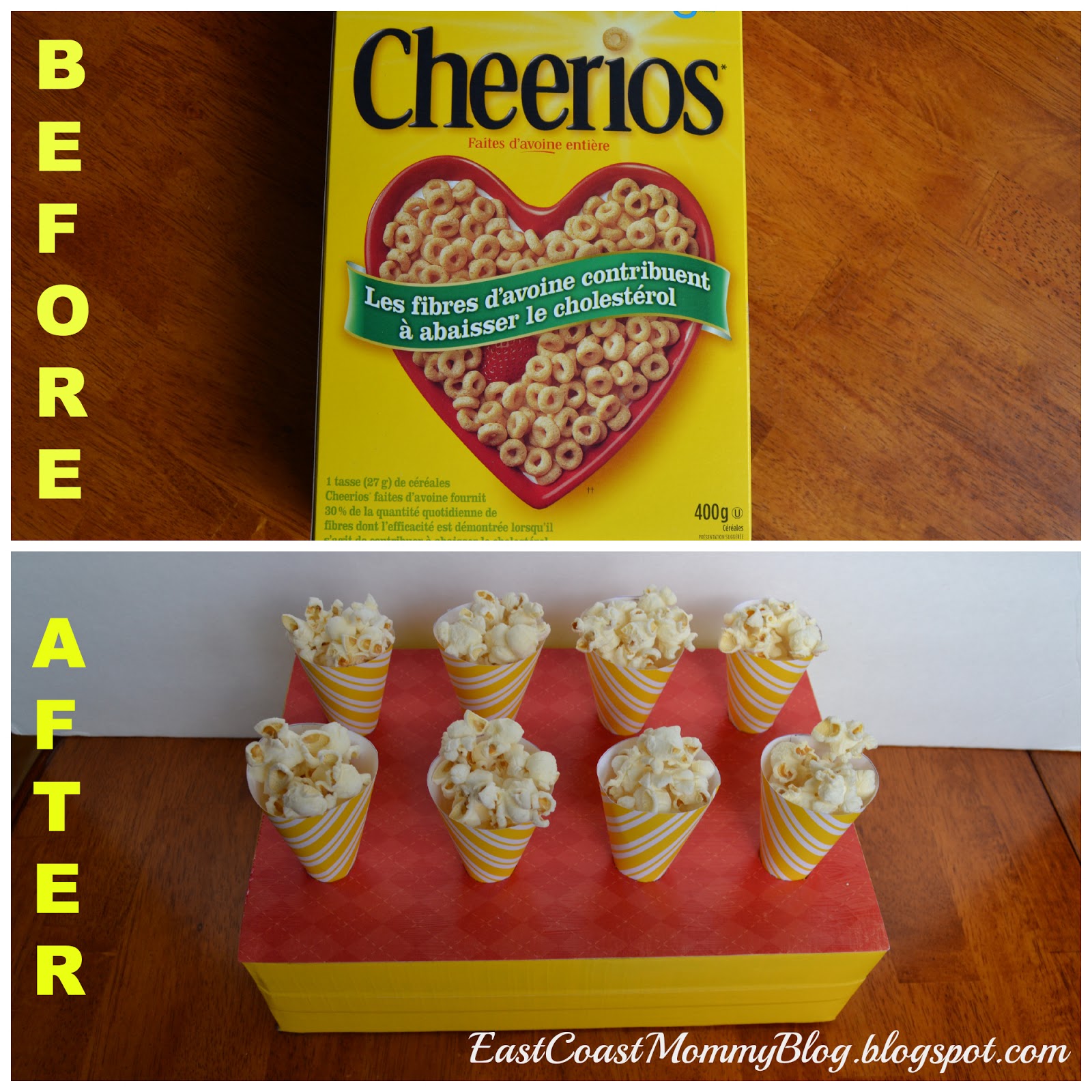 East Coast Mommy Cereal Box Treat Holder