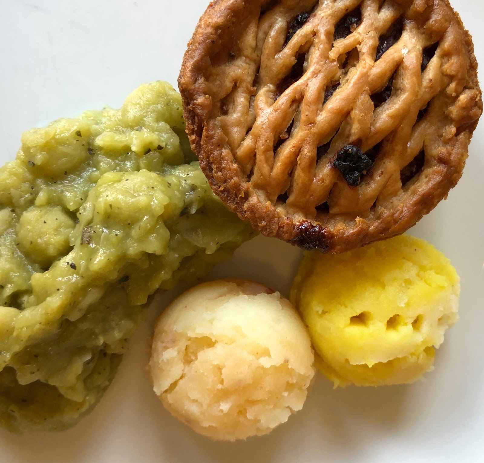Pie Tea at The Pie & Bottle Shop, North Shields.  A real treat for any pie lover.