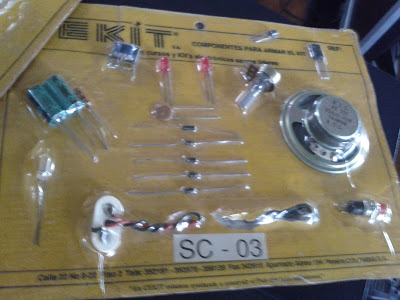 Kit de componentes electrónicos de la cekit SC-03