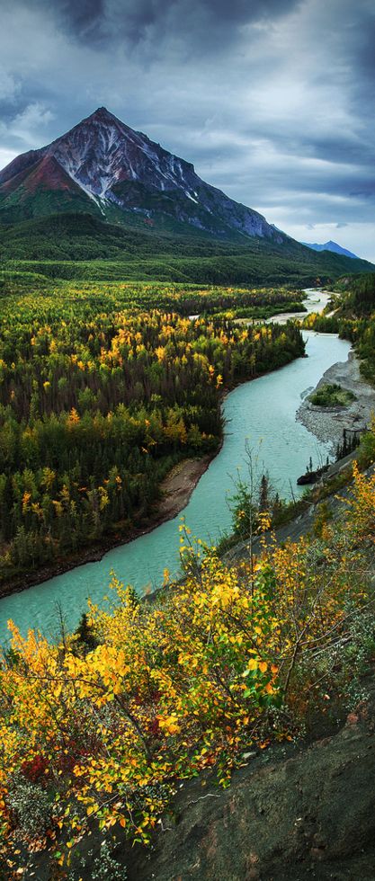 Matanuska River, Alaska, USA
