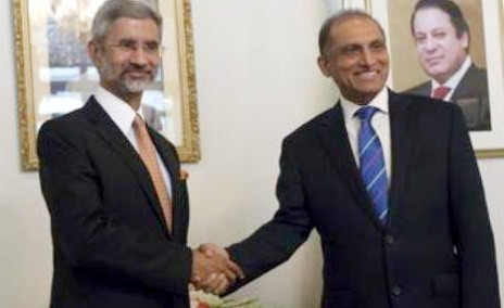 Pakisthan foreign secretary reaches to India on 26th April Pakisthan foreign secretary reaches to India on 26th April