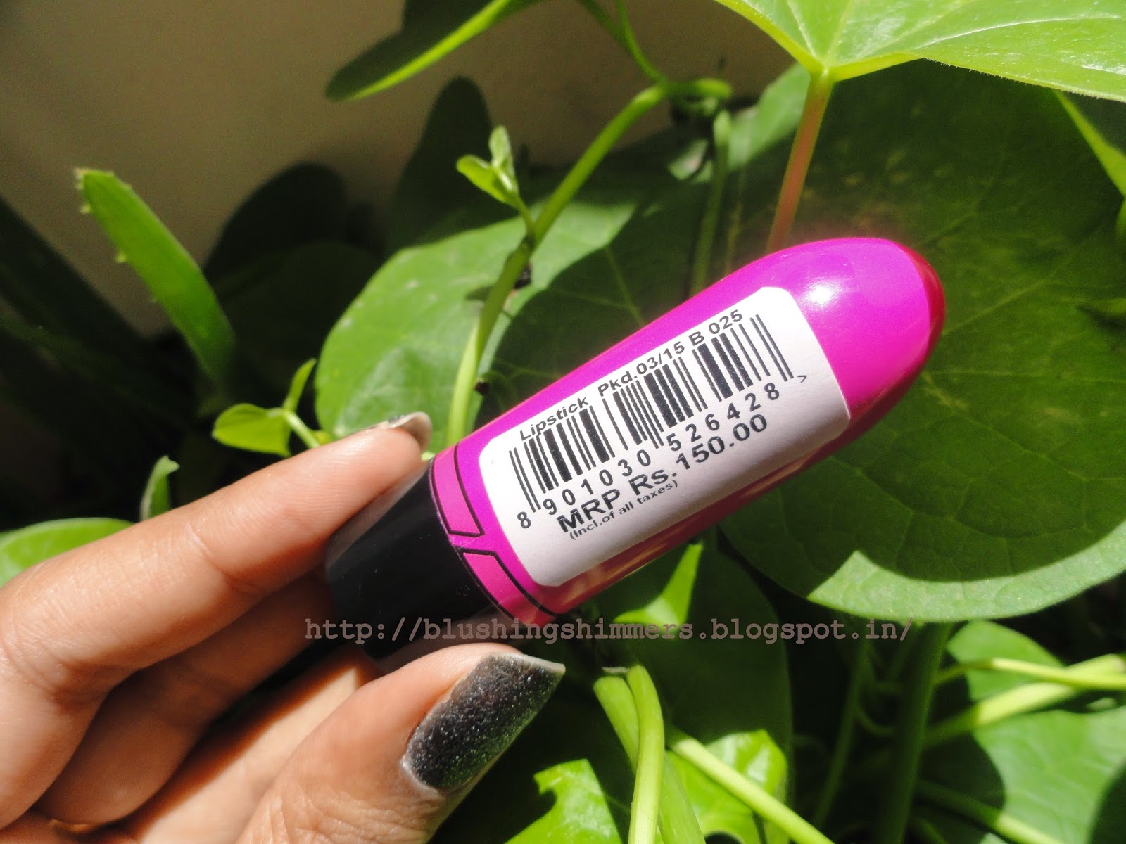 Elle 18 Colour boost Miss pink lipstick review