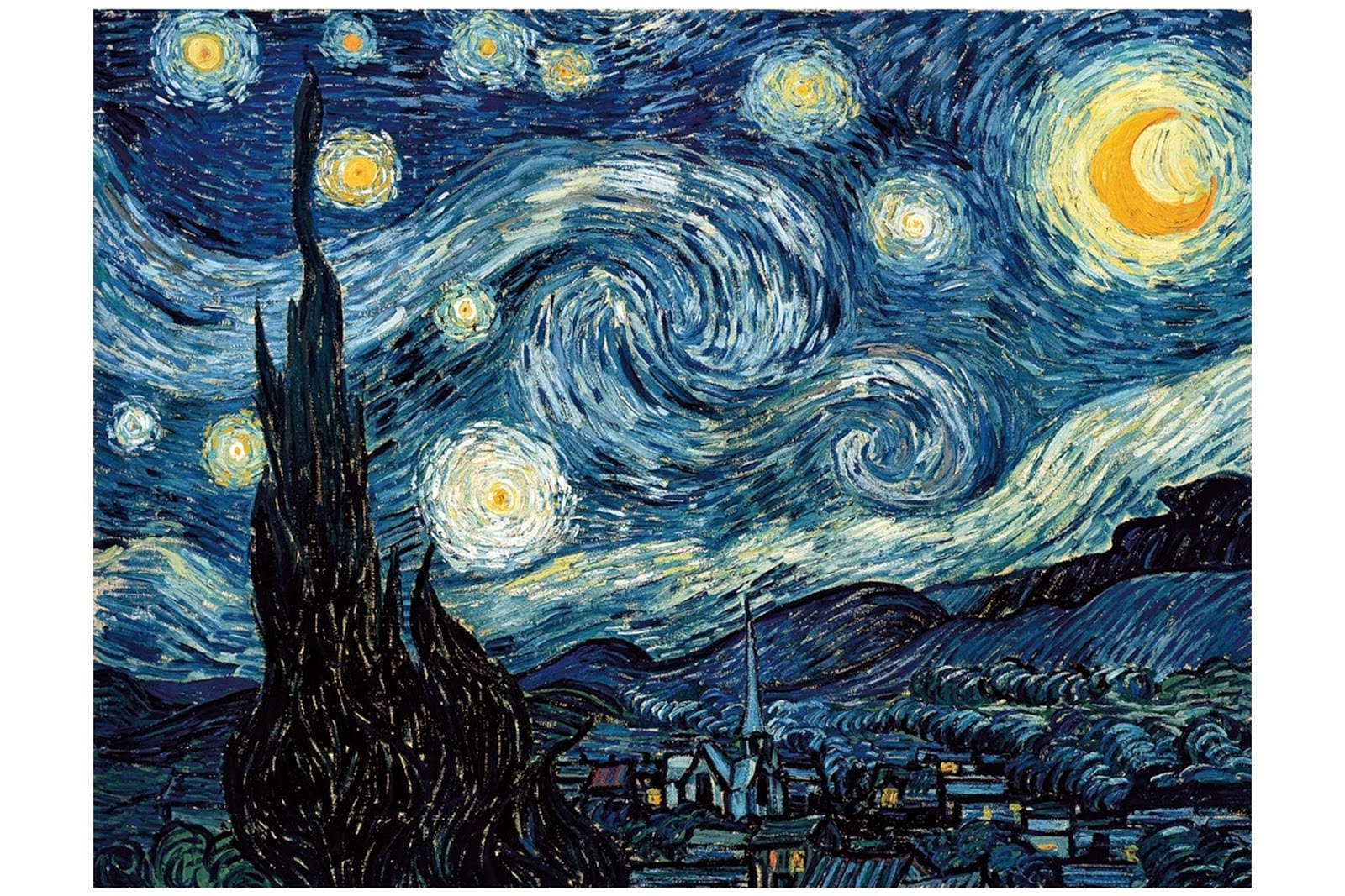 Ma Nuit Etoilee La Nuit Etoilee De Van Gogh