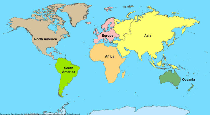 Dictionary: Day, Month,years,Season,Direction,Continent