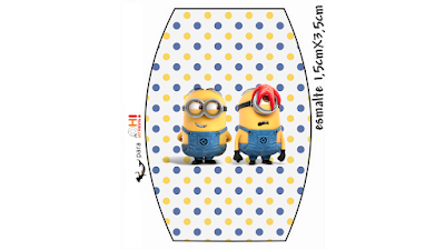 Minions, the Movie: Free Printable Candy Bar Labels. Nails.