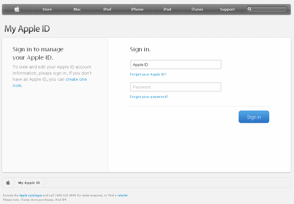 You can create your account. Фишинг Apple. ID В my target account.