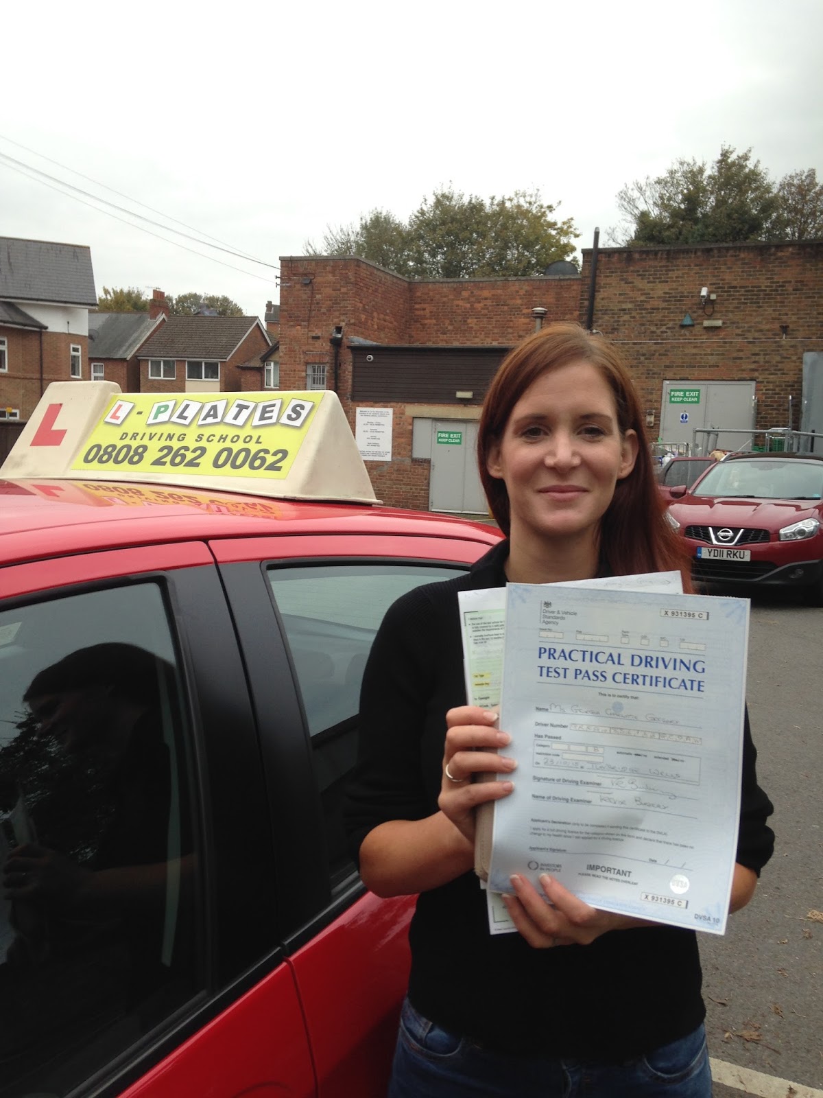 L Plates Driving School Congratulations! Driving lessons Tunbridge Wells
