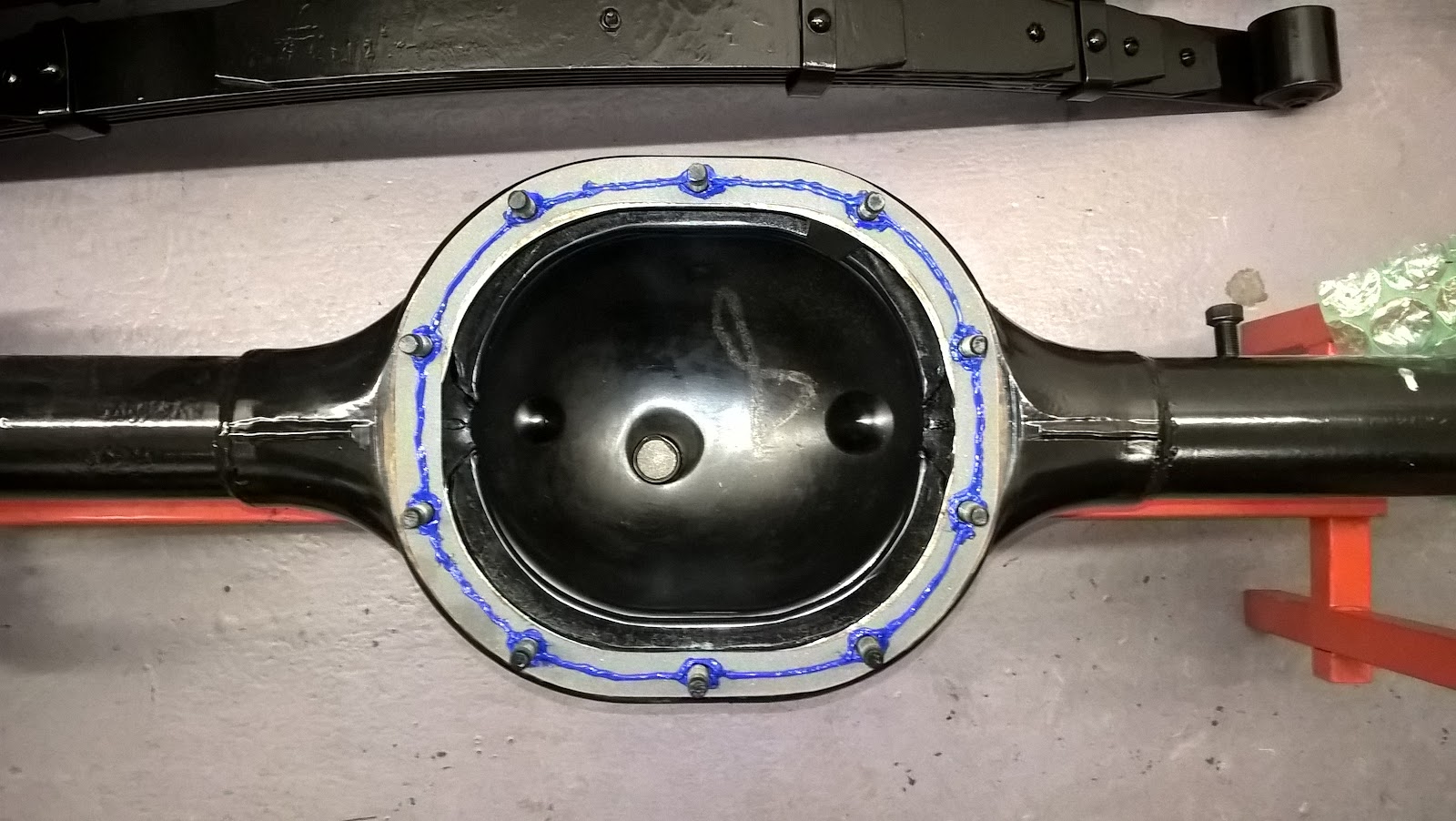 1965 Mustang 'Snowback' Fastback Rear axle assembly and installation