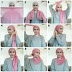 Model Hijab Untuk Gamis