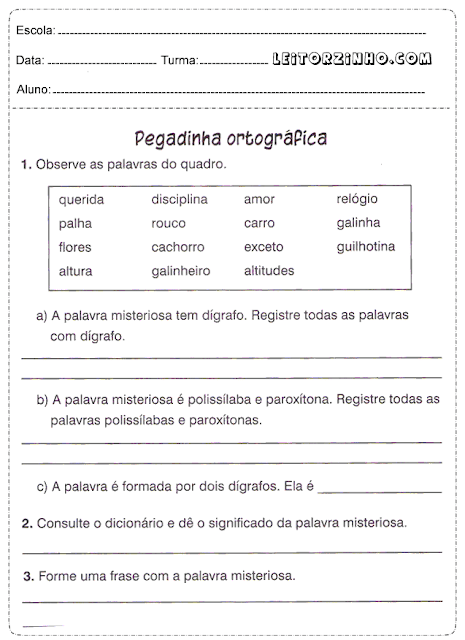 Pegadinha ortográfica