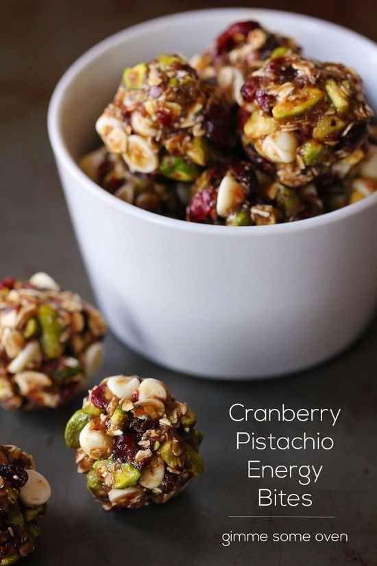 Cranberry Pistachio Energy Bites | 19 Delicious Superfood Combos That You Need To Try Cranberry Pistachio Energy Bites | 19 Delicious Superfood Combos That You Need To Try