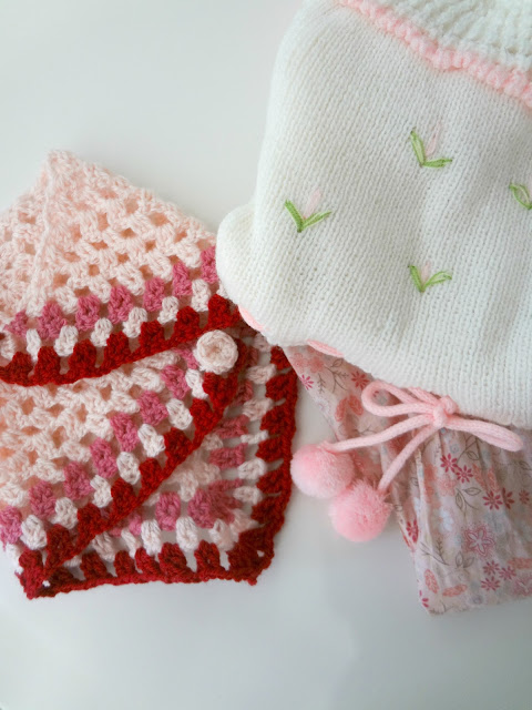 Crochet Baby Bandanas