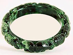 carved jade bangle Chinese style carved jade bangle Chinese style