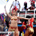 Rihanna Bare Skin At Barbados Parade.