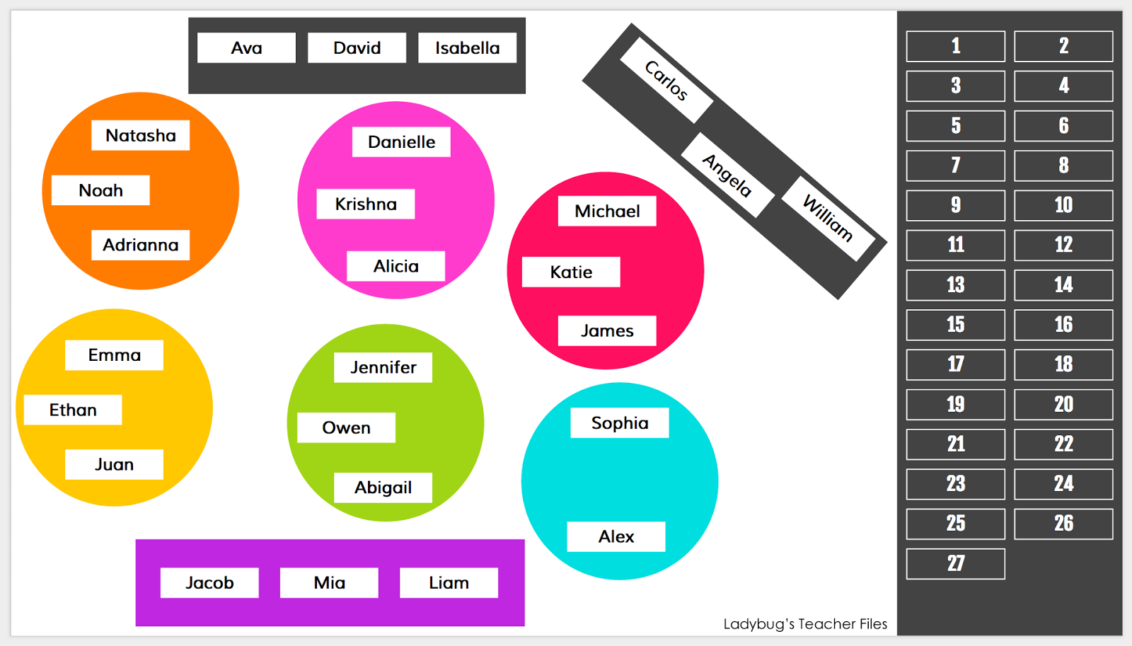 a google drive seating chart ladybug s teacher files google seating chart