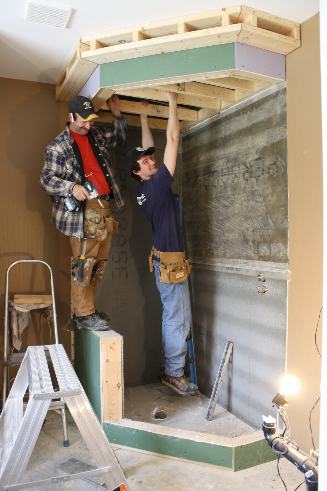 The Tremblay's Shower Bulkhead