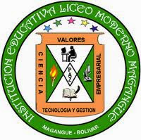 escudo liceo moderno magangue