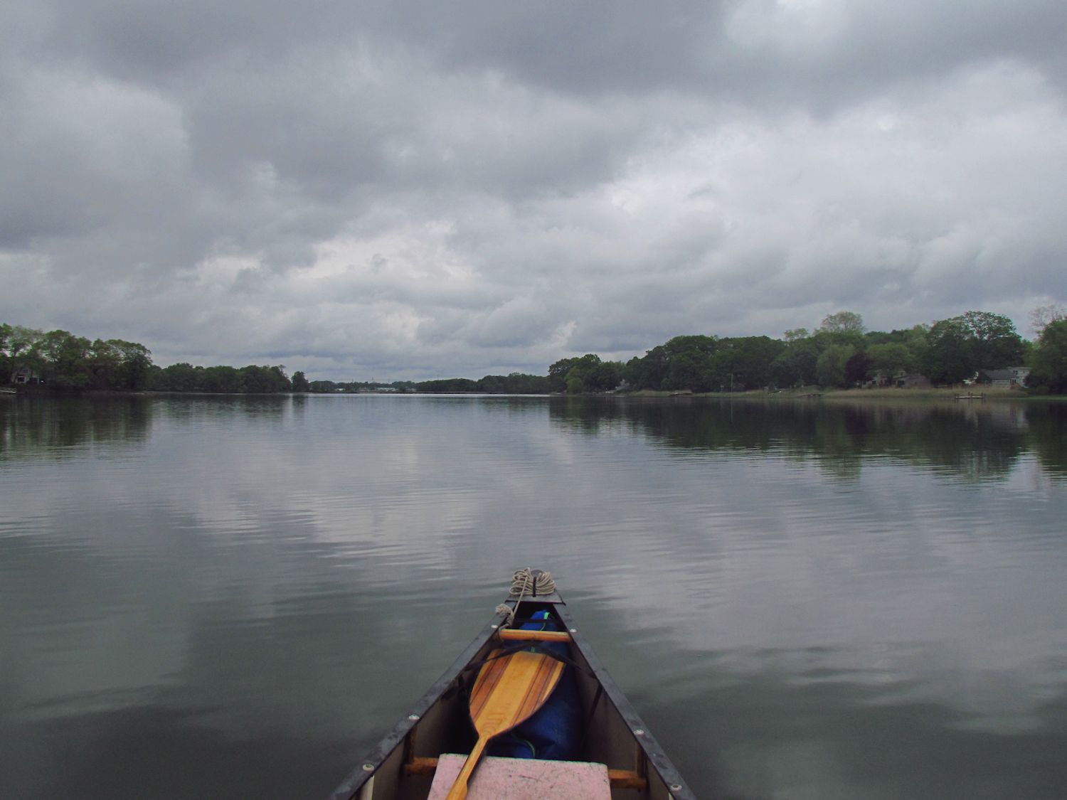 The View From the Canoe Indian River