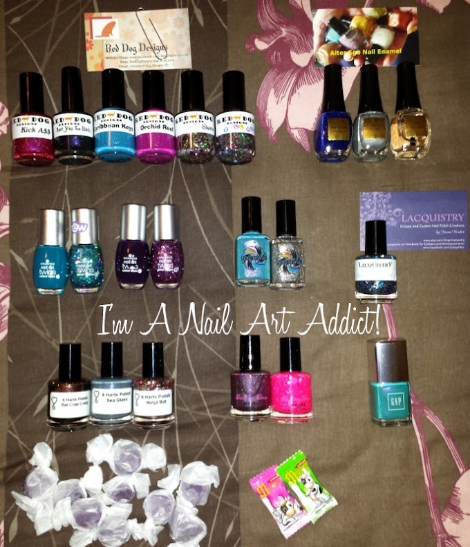 Nail Mail #47 || Amazing package full of polishes muled by Gina ! ♥