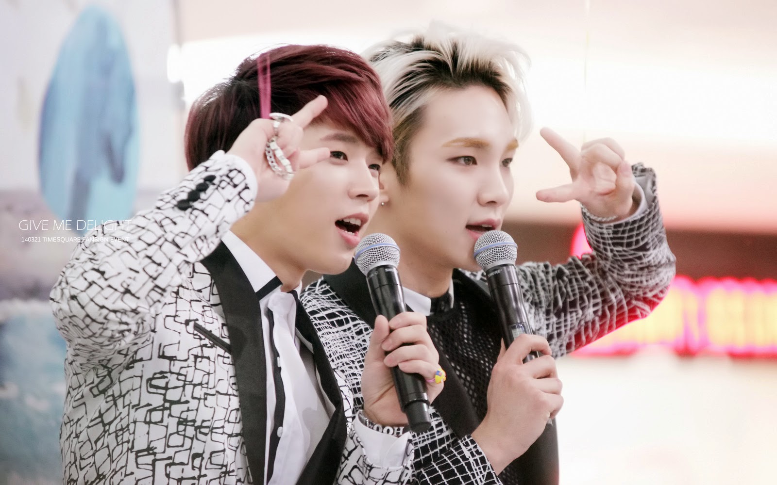 MYShawols (MSW): [PHOTO] 140321 Key Toheart fansign in Time Square Atrium