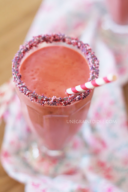 Smoothie Fraise Rouge Tomate