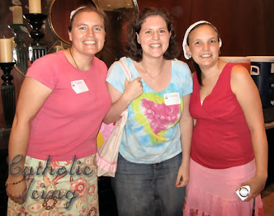 Catholic homeschool conference attendees.