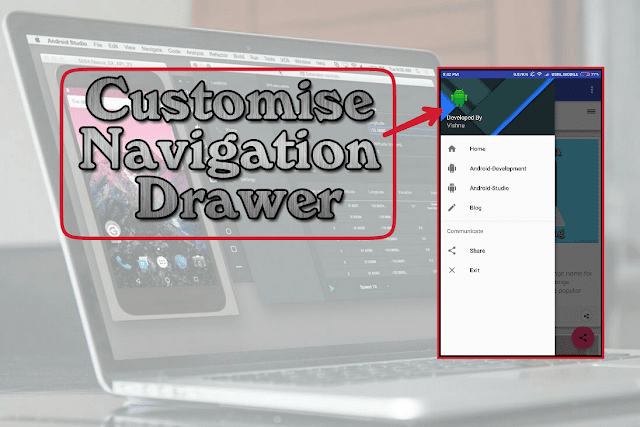 Customise Navigation Drawer