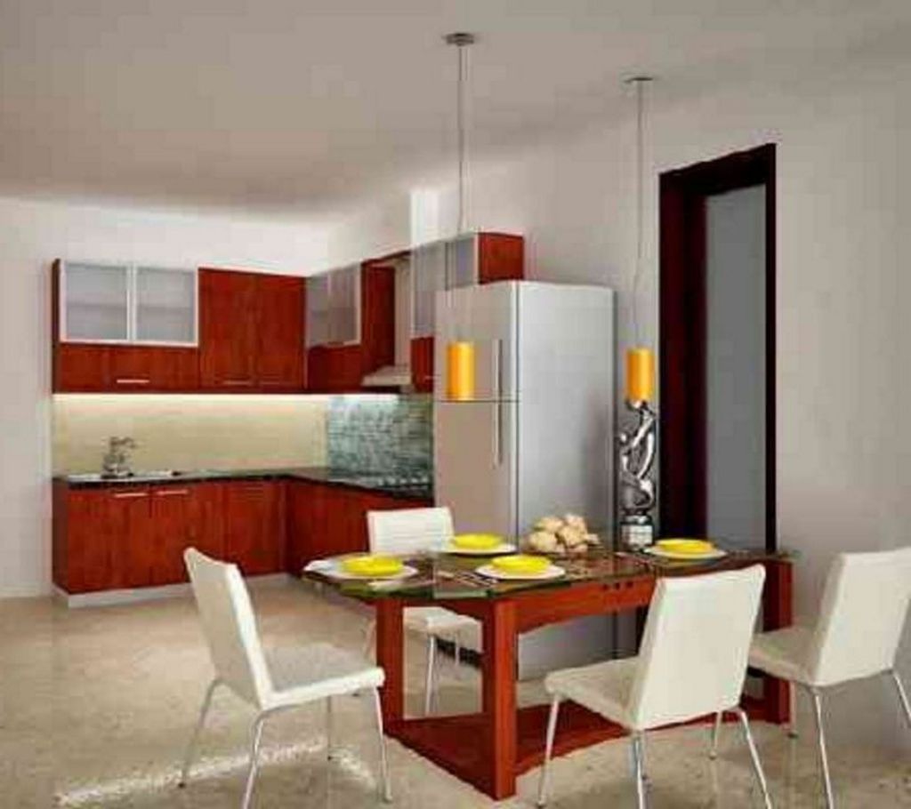 Gambar Desain Dapur Ruang Makan Terbuka Idaman