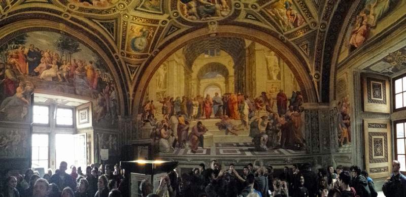 Las Estancias de Rafael: La Sala de la Signatura museos%2Bvaticanos%2B(3) - Las Estancias de Rafael: La Sala de la Signatura