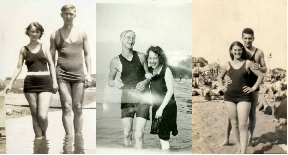 1920s swimwear