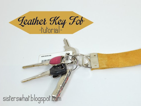 Leather Key Fob 