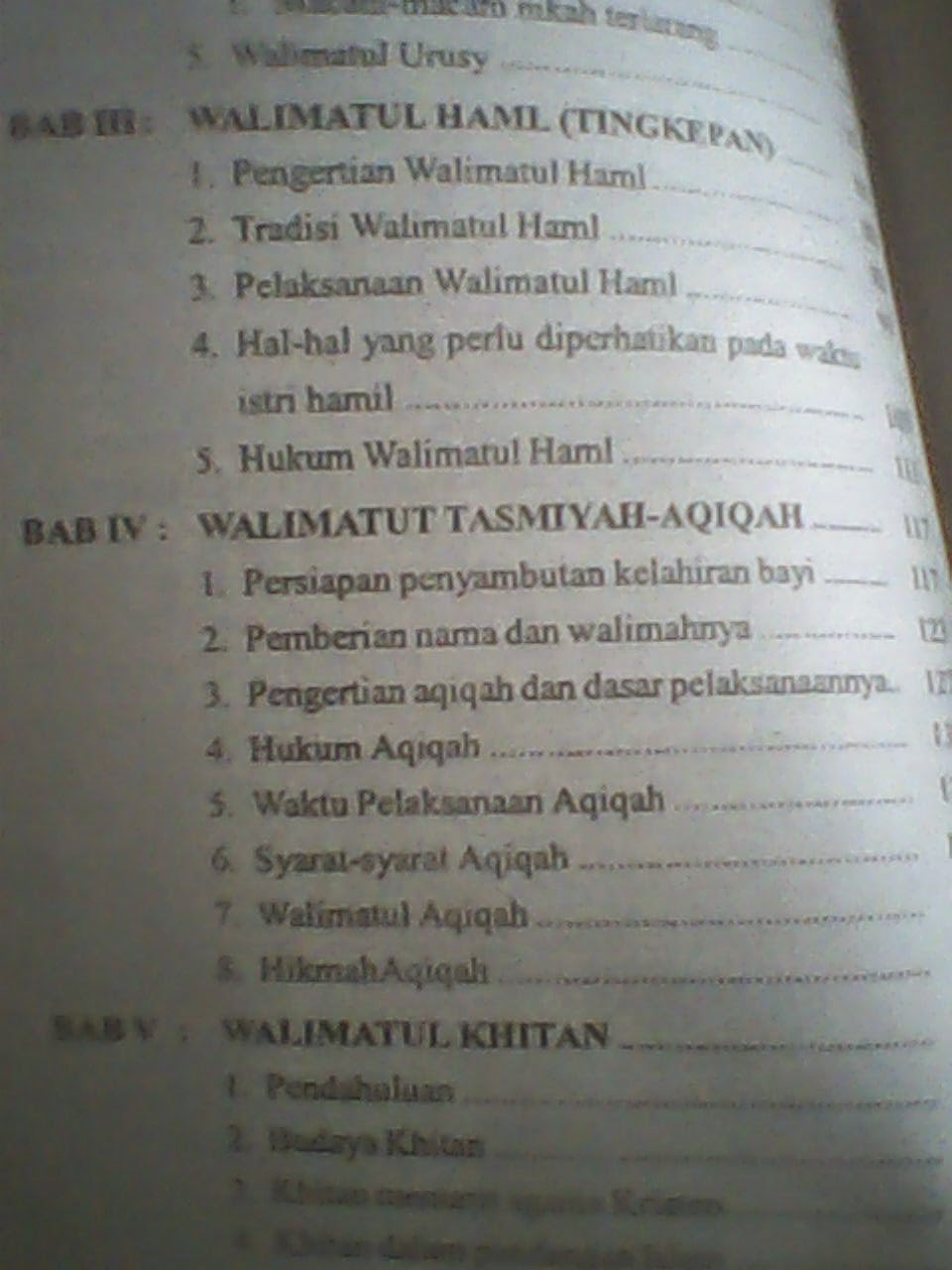 Hikmah Walimatul Khitan