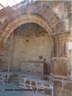 Open Chapel at the Ex Convent of Santa Ana in Tzintzuntzan