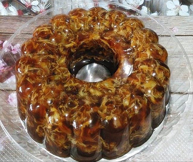Cara Membuat Puding Karang Tanpa Santan (Puding Gula Jawa) Cara Membuat Puding Karang Tanpa Santan (Puding Gula Jawa)