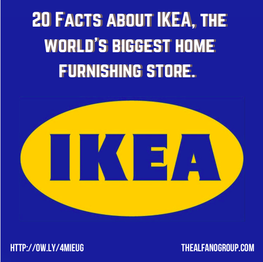 The Alfano Group 20 More facts about IKEA, the world's biggest home