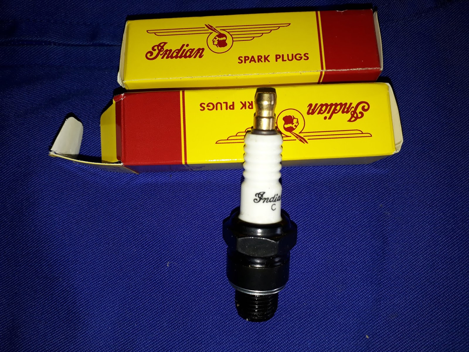 Military 741b Indian Spark plugs