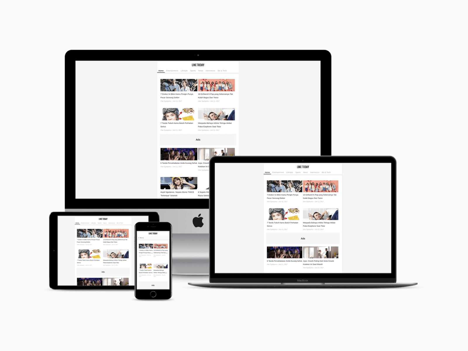 Line Today Blogger Template Line Today Blogger Template